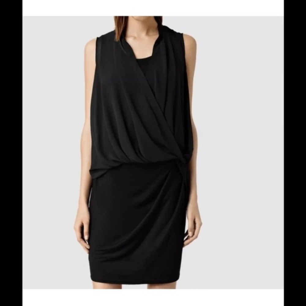 All saints Siri sl dress size 2